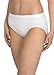 Jockey Women's Underwear Comfies Cotton Hipster - 3 Pack, Ivory/White/Black, 8