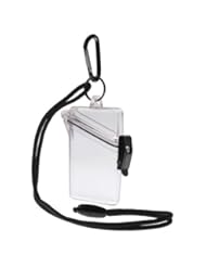WITZ See it Safe Waterproof ID/Badge Holder Case, Clear