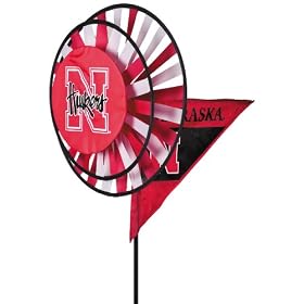 NCAA Nebraska Cornhuskers Yard Spinner: Sports &amp; Outdoors