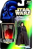 Star Wars, The Power of the Force - Luke Skywalker Action Figure with Lightsaber and Removable Cloak