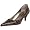 Dark Brown Croc Synthetic