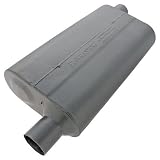 Flowmaster 842453 50 Delta Muffler 409S - 2.25 Offset IN 2.25 Offset OUT - Moderate... by Flowmaster