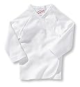 Sanetta  307500 - Flügelhemdchen / Wickelshirt langarm, Basic Collection, Organic Cotton weiss