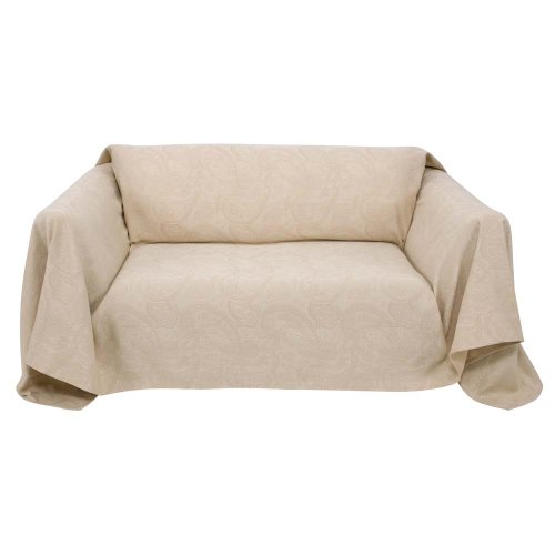 Stylemaster Alexandria Matelasse Chair Furniture Throw, Beige