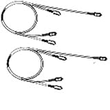 Duplex Mm 50UM Test Reference Cords for Lc Adapt Set Of 2