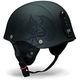Bell Drifter Black Hide Half Helmet - Size : Extra Small