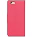 GOOSPERY Sonata Wallet for Apple iPhone SE Case (2016) iPhone 5S Case (2013) iPhone 5 Case (2012) Leather Stand Flip Cover (Hot Pink) IP5-SON-HPNK