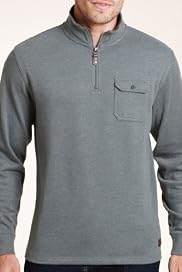 Blue Harbour Cotton Blend Zip Jersey Top [T28-2782B-S]
