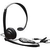 41MeBE 1neL. SL160  MobileSpec Over the Head Hands Free Headset with Extended Mic and Answer/End Button 2.5mm
