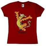  : Winnie The Pooh - Tigger Jump Ladies T-Shirt