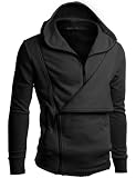 Doublju Mens Upgrade Design Rider hoodie jacket (7J)