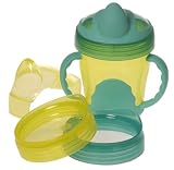 Vital Baby 49070 (gelb/grün) - Mein erster 3-Stufen Trinklernbecher - 220 ml