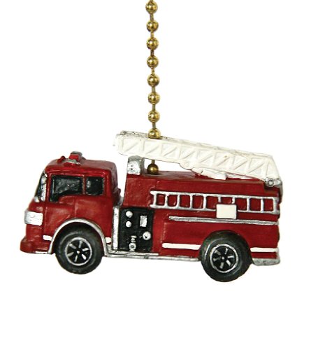 Fire Truck Fire Engine Fan Pull
