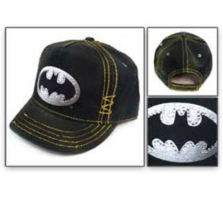  Batman Bling Logo Juniors Adjustable Baseball Cap
