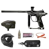 Spyder Electra 1 Star Paintball Kit - Polished Black