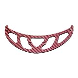CF Tail Boom Fin, Red: T-Rex 600