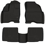Husky Liners Custom Fit WeatherBeater Front and Second Seat Floor Liner for Ford Explorer (Black)