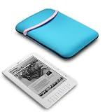 AMAZON KINDLE DX NEOPRENE POUCH CASE - BLUEby SHOCKSOCK