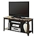 Monarch Specialties Top Length TV Console, 48-Inch, Cappuccino/Marble
