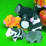 Zoo Animal Mini Eraser - 144 pieces