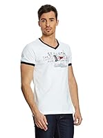 Galvanni Camiseta Manga Corta (Blanco)