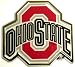 Ohio State University Buckeyes NCAA College Chrome (With Color) Plated Metal Auto Car Truck Emblem