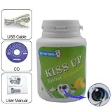 Surveillance Chewing Gum Container Spy Camera DVR Video Audio Recorder: Video Surveillance Cameras