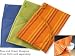 Rachael Ray Orange Stripe Moppine Oven Mitt 18x28-in.