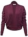 JUESE 1950's Evening Party Style Long Sleeve Shrug Bolero