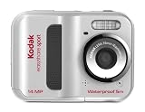 Kodak C135 EasyShare Sport Digitalkamera (14 Megapixel, 5-fach Digitalzoom, 6,1 cm (2,4 Zoll) Display, 5m wasserdicht, bildstabilisiert) weiß Kodak C135 EasyShare Sport Digitalkamera (14 Megapixel, 5-fach Digitalzoom, 6,1 cm (2,4 Zoll) Display, 5m wasserdicht, bildstabilisiert) weiß