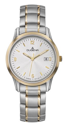 DUGENA CLASSIC Herrenuhr Quarzuhr mit Metallband  4460319 Preisvergleich