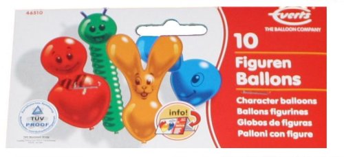 Imagen 3 de Everts 46510 - 3 paquetes de 10 globos con formas