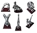Classic Yoga Posture Sculptures(Set of Six)-Yoga Gift Series, Yoga Sculpture, Sculpture