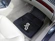 FanMats MLB Vinyl Car Floor Mats 1 Pair - Universal Auto Floor MatsChicago White SoxFront Floor Mats