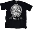 Sanford and Son Happy Fred Big Face T-shirt Black