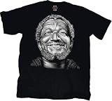 Sanford and Son Happy Fred Big Face T-shirt Black
