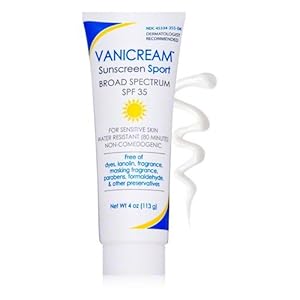 Vanicream Sport Sunscreen, SPF 35 - 4 oz (Pack of 2)