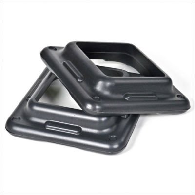 Health Club Step Risers Black