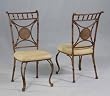 Mango "Mangana Brown Bark" Dining Side Chairs By Powell Furniture