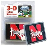 College Trailer Hitch Cover - Nebraska Cornhuskers
