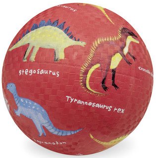 Childrens Toyshop  Toys : Crocodile Creek Playground Ball - 5" Dinosaurs