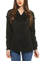Romantik Paris Camisa Mujer Djul (Negro)