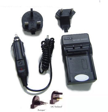 Ex-Pro Digital Camera Travel Charger - 2 Hour Fast Charge - for JVC Camcorder / Camera battery Types BN-VF707, BNVF707, BN-VF707U, BN-VF714, BNVF714, BN-VF714U, BN-VF714US, BN-VF733, BNVF733, BN-VF733U, BN-VF733US, LY34647-002B suitable for :- GR-D250AC, GR-D250KR, GR-D250U