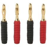 Brand New Monster Cable Twist Crimp Toolless Speaker Cable Connectors (Model No. Mtt-Mh Mkii; Small; 2 Pair)