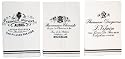 America Retold Apothecary Cotton Hand Towels, Set of 3