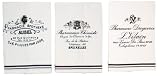 America Retold Apothecary Cotton Hand Towels, Set of 3