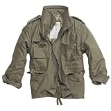 Surplus Outdoorjacke M65 Feldjacke mit ausknoepfbarem Futter -oliv- Groesse: S-3XL