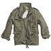 Outdoorjacke M65 mit ausknöpfbarem Futter -oliv- #1534#
