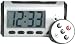 Digital Mini-Clock with Hidden DVR Camera