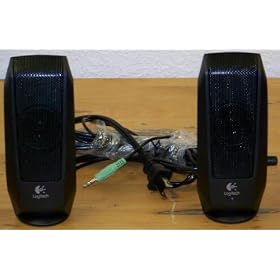 Logitech S120 2.0 Multimedia Speakers (Black)